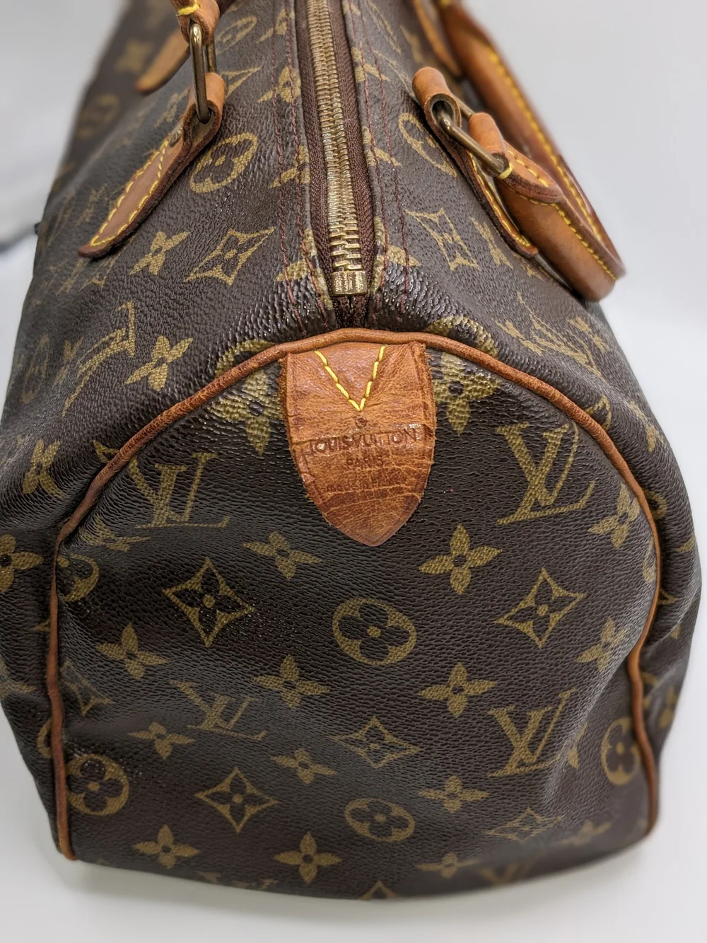 Louis Vuitton Monogram Speedy 35 – Authentic Vintage
